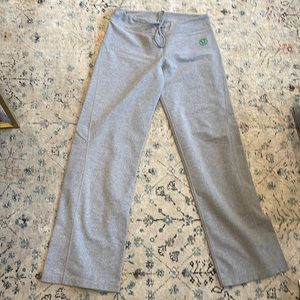 Lululemon vintage  grey wide leg cotton pants